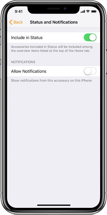 Get notifications for your smart home accessories - Apple Support (BN)